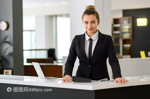 公司前臺接待人員 商務服務的核心守護者